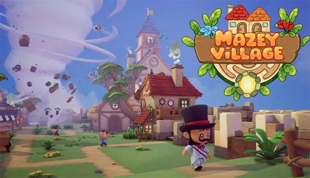 Mazey Village là game phiêu lưu cải tạo thị trấn ấm cúng