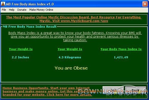 MB Body Mass Index