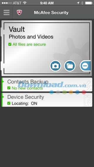 McAfee Mobile Security for iOS