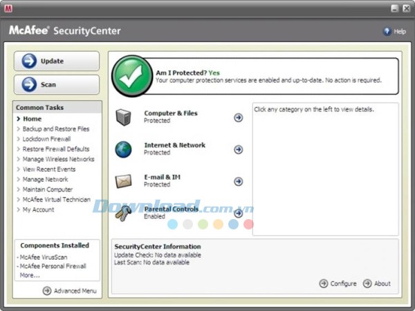 McAfee Virus Definitions