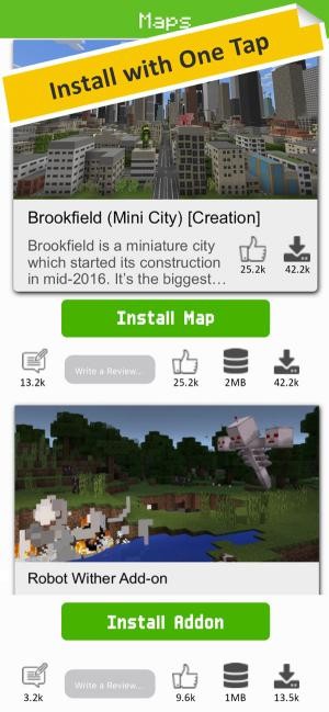 Cài đặt addon nhanh chóng bằng một chạm