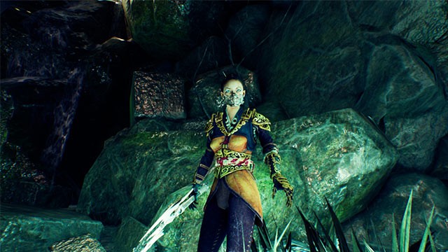 Vũ khí chính trong game MEARTH là chiếc rìu ma thuật có khả năng dịch chuyển và chiến đấu