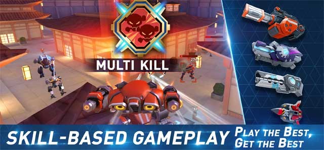 Mech Arena có lối chơi dựa vào kỹ năng và chiến thuật