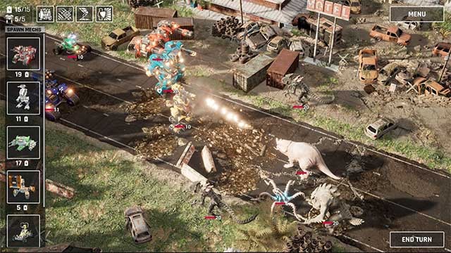 Mech Armada là game hành động chiến thuật kịch tính thời hậu khải huyền