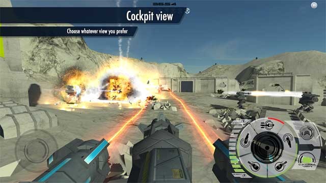 Nhiều chế độ xem đa dạng để người chơi lựa chọn