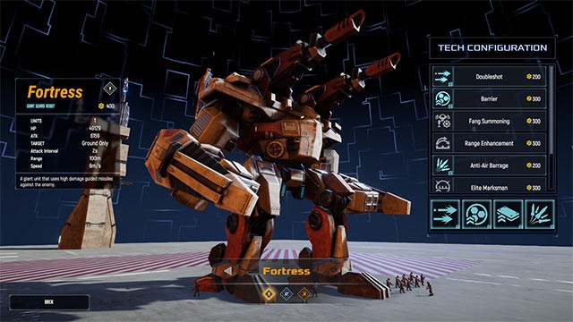 Nâng cấp khả năng và trang bị cho người máy trước khi bước vào đấu trường PvP cạnh tranh khốc liệt