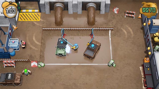 Kết hợp các công cụ và cơ chế vật lý thực tế để làm việc hiệu quả và mở khóa những thử thách mới