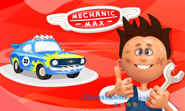 Giao diện chơi game Mechanic Max trên Android