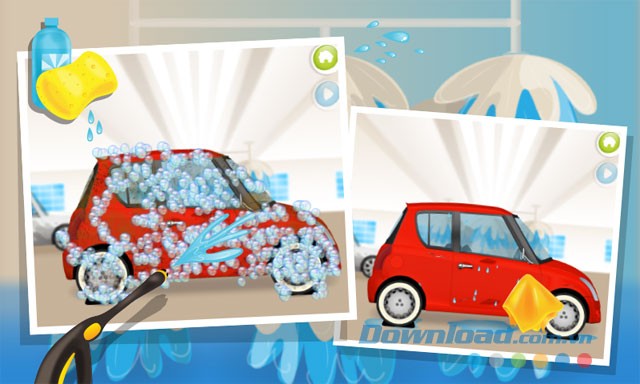 Làm sạch chiếc xe của bạn trong game