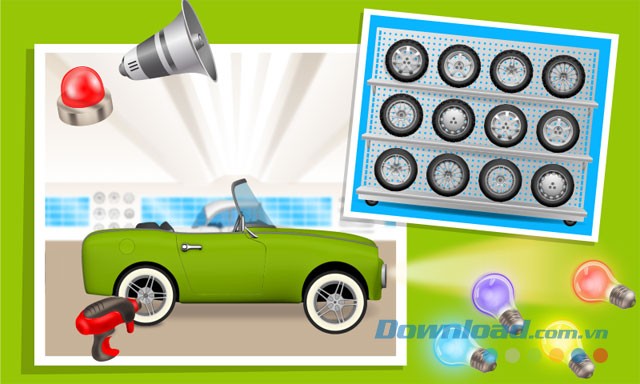 Thay thế phụ tùng cho chiếc xe