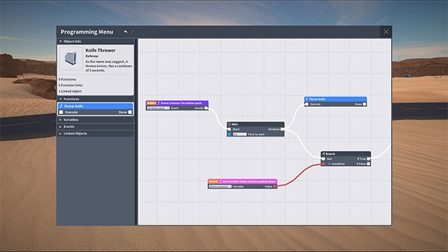 Lập trình để các nhân vật tương tác và mọi hệ thống hoạt động trơn tru