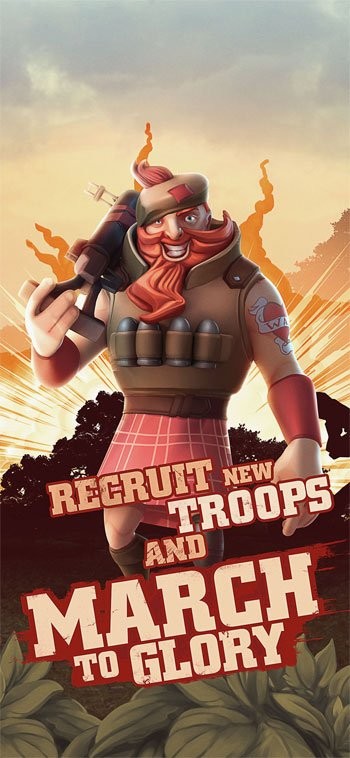 Tuyển dụng và kết hợp nhiều đội quân để giành chiến thắng