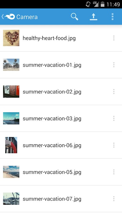 Quản lý ảnh trên MediaFire