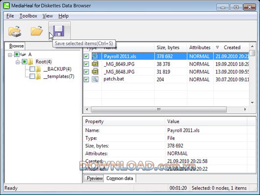MediaHeal for Diskettes