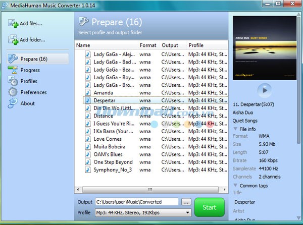 MediaHuman Music Converter