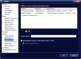MediaMonkey Gold tự động sắp xếp file