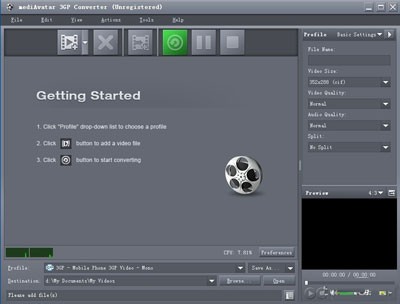 MediAvatar 3GP Converter