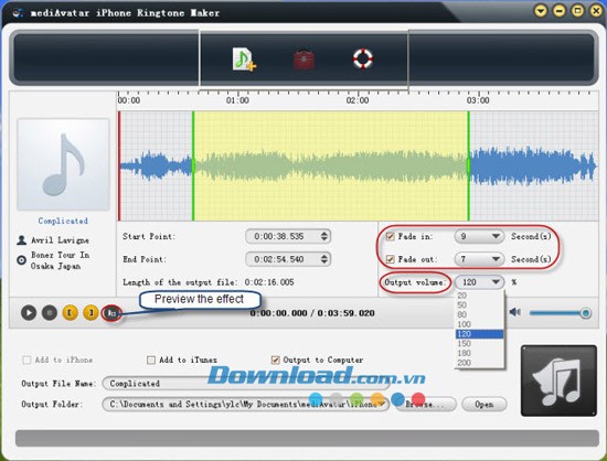 mediAvatar iPhone Ringtone Maker