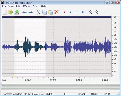 MediaVigor Audio Editor