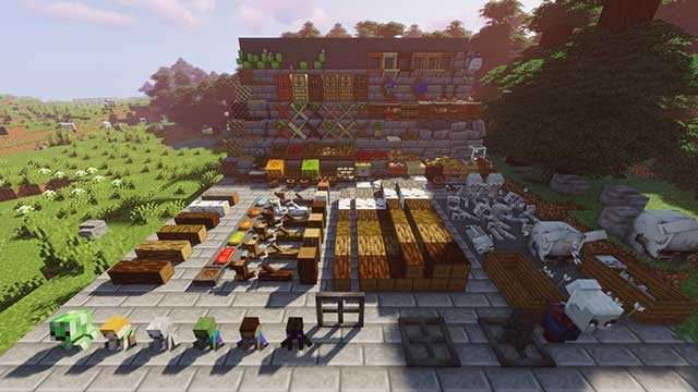 Medieval Decoration Mod sẽ thêm vào game vô số đồ trang trí chủ đề thời Trung Cổ