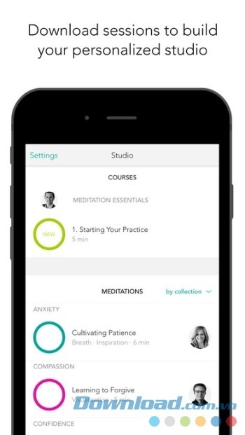 Tải ứng dụng thiền
