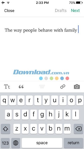 Soạn thảo bài viết mới