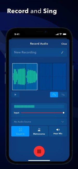 Ghi hoặc nhập âm thanh hoặc sử dụng sample từ thư viện âm thanh khổng lồ của Medly