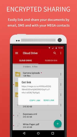 Chia sẻ bất cứ thứ gì với bạn bè của bạn thông qua tài khoản Mega