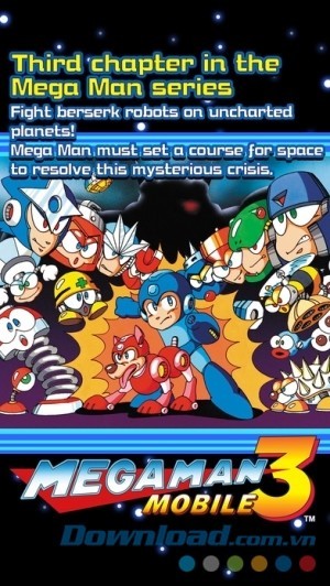 Mega Man Legacy Bundle cho iOS tập hợp 6 bản rockman