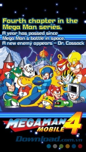 Mega Man Legacy Bundle cho iOS tựa game rockman thứ 4