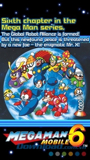 Mega Man Legacy Bundle cho iOS tập thứ 6 trong series Rockman
