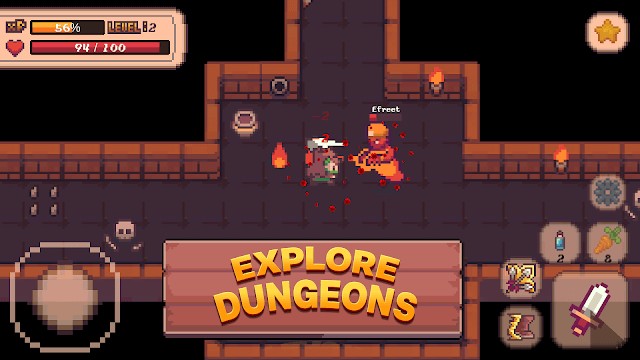 Khám phá và chinh phục các ngục tối trong game Megis Adventure