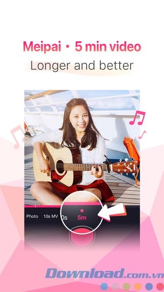 Chế video thời lượng 5 phút