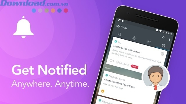 Quản lý công việc mọi lúc mọi nơi