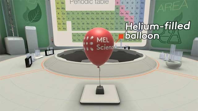 Quan sát kết cấu phân tử của một quả bóng bay