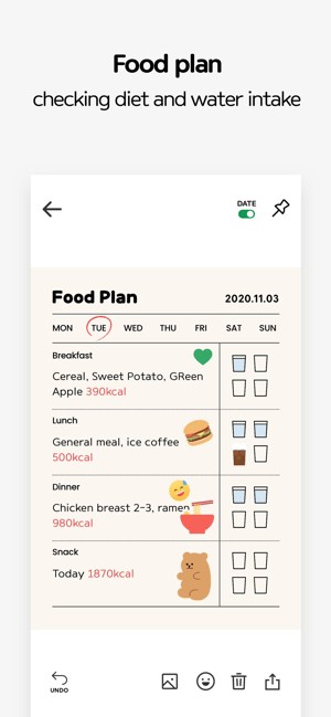Hỗ trợ các ghi nhớ khác nhau