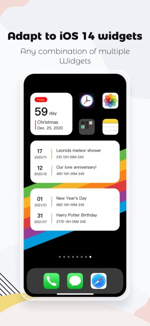 MemoryTimer cho bạn tự tạo tiện ích trên widget 14