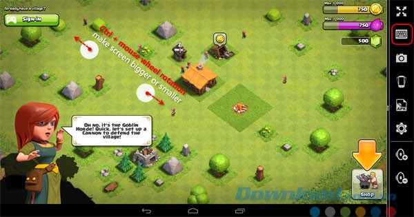 Chơi game Clash of Clans