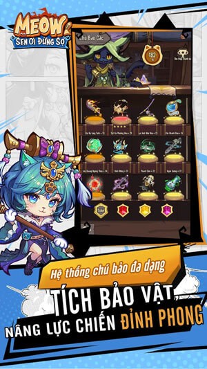 Hệ thống thú cưng đa dạng