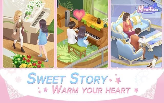 Chơi game Meowtopia và thưởng thức câu chuyện ấm áp