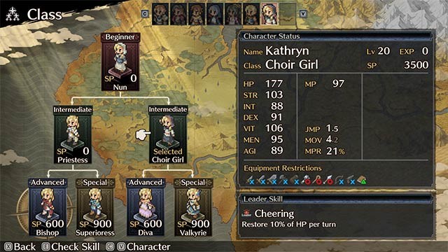 Không ngừng nâng cấp nhân vật để tối ưu hóa sức mạnh chiến đấu