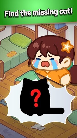 Merge Cat Detective là game giải đố kết hợp điều tra cực dễ thương