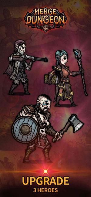 Nâng cấp 3 anh hùng