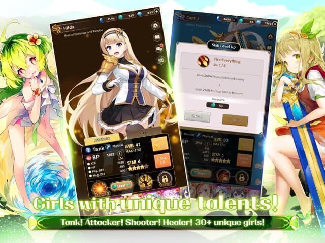 Các cô gái sở hữu những tài năng độc đáo