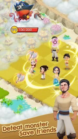 Đánh bại quái vật và cứu bạn bè