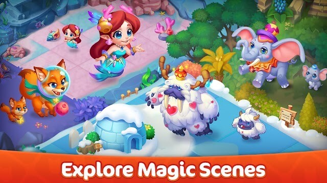 Khám phá các khung cảnh phép thuật