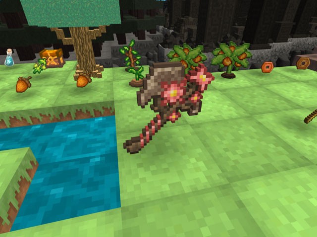 MergeCrafter là trò chơi có đồ họa hình khối giống MineCraft