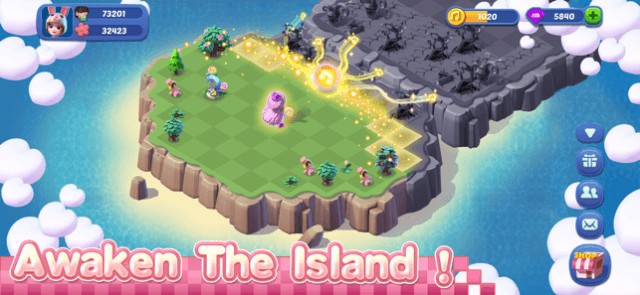 Đánh thức hòn đảo trong game Mergical