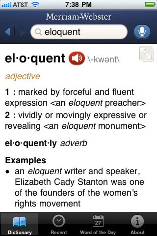 Merriam-Webster Dictionary App