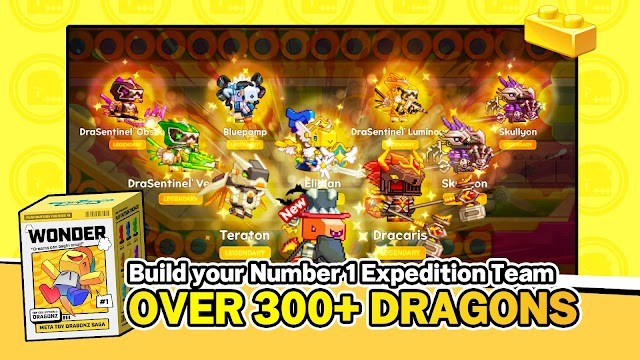 Xây dựng một đội quân rồng mạnh mẽ từ hơn 300 con rồng đồ chơi độc đáo